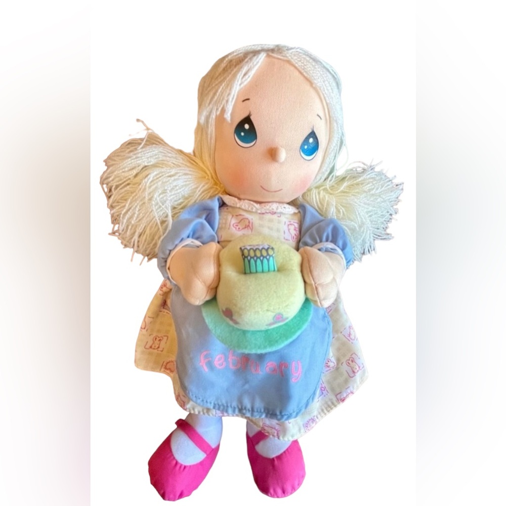 Hostess Pick 🥳☄️Precious Moments Plush February Birthday Doll